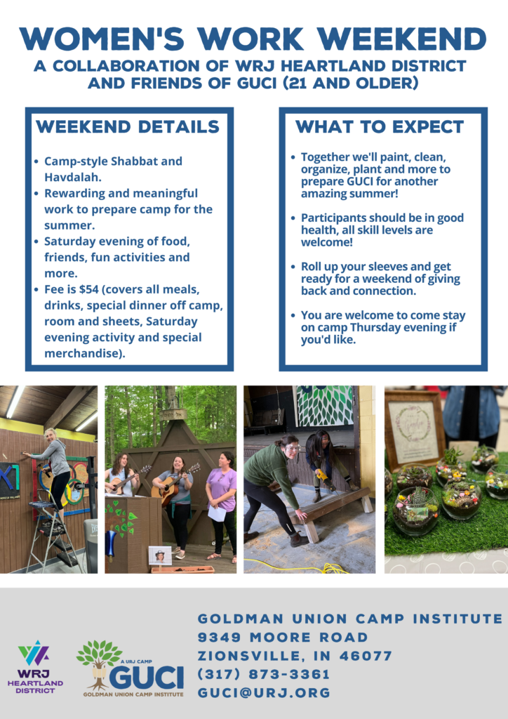 WOMEN'S WORK WEEKEND